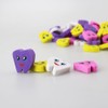 airgoesin 50pcs Molar Shaped Tooth Rubber Erasers for Dentist Dental