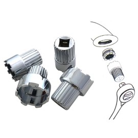 Aerator Wrench Faucet Key Maintenance Tools Standard Junior Housing removal & Install Service Keys cache insert TJ, TT Small sizes (Socket Set)