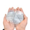 50 Pieces Heat Shield Guards with Graduations Round Single-hole Shield