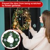 Maasechs 12 Pcs Wreath Pad Door Protector Felt Adhesive Non