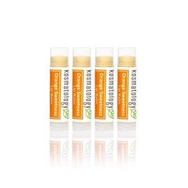 Kosmatology Lip Balm 4 Pack (Orange Sweetness)
