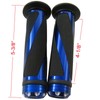MotorToGo Aluminum Motorcycle 7/8" 22mm Handlebar Gel Hand Grips with