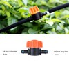UCLEVER 20pcs 1/4 Inch Barb Shut-Off Valve Universal Drip Irrigation
