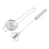MYTOAU 2PCS Egg Separator Stainless Steel Egg Whisk, Stainless Steel
