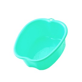 Large Foot Bath Bowl, Tub for Foot Bath, Sturdy Plastic Foot Pool for Pedicure, Soaking Feet, for Foot Bath, Feet, Wellness, Foot Care, Pedicure, Detoxification, Relaxation (Green-1)