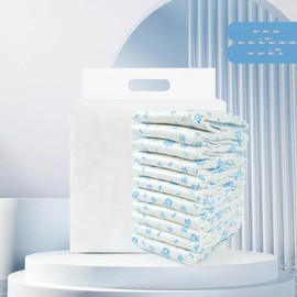 Carrotmiss Male Dog Diapers,12 Count (Waist 11-17 in), Ultra Absorbent Disposable Wrap with Secure Fit, Leakproof and Comfortable,Disposable Dog Diapers Female 10 Count Doggie Diapers(Waist 11-17 in),Incontinence Bed Pads,Puppy Pee Training Pad - Colour: