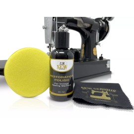 SINGER Vintage Sewing Machine Polish Wax Singer featherweight  221 201 15 66 99 301
