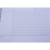 iQ Notes Organizer Tablet - Spiral Bound - 80 Sheets