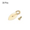 sourcing map Frame Turn Button, 7/8" Metal Flat with Screws