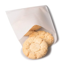 BagDream Glassine Waxed Paper Bags 4.72x6.75 Inches Pack of 100 Small Flat Glassine Envelopes, Paper Bags for Popcorn, Cookies, Small Gifts