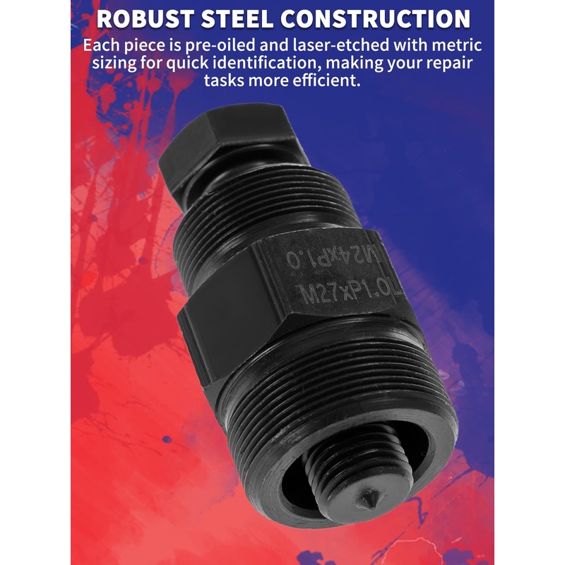 Punmew Flywheel Puller Set 10pcs Universal Flywheel Turning Tool for