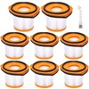 8 Pack Vacuum Filter Replacement for Shark WS620 WS632 WS630