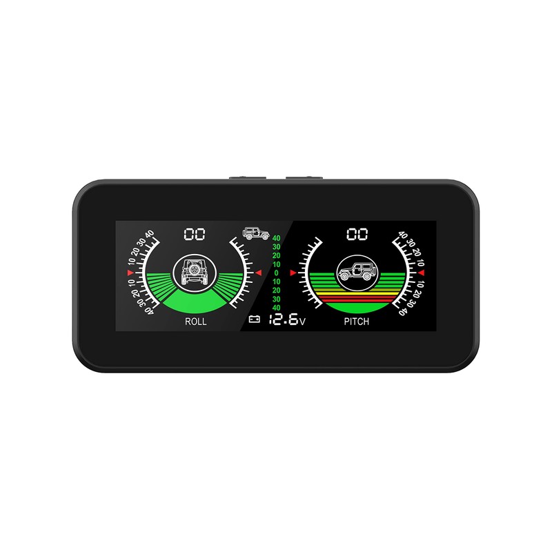 MR CARTOOL Car Digital Inclinometer M50 Automotive HUD Angle Slope