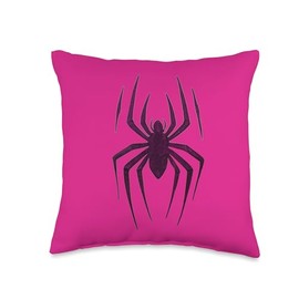 Spider Whisperer Tarantula Colorful Spider Web Costume Shirt Throw Pillow