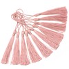 Makhry 100pcs 13cm/5 Inch Silky Floss Bookmark Tassels with 2-Inch