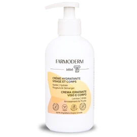 Farmoderm Daily Soothing Baby Cream - 98% Natural Ingredients - Moisturising Organic Body & Face Cream for Babies - For Prevention & Soothing Dry Skin, Redness, Itching