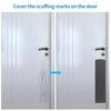 Sanbege 2 Pcs Door Scratch Protection Plate 4" x 16",