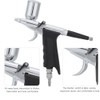 Airbrush 0.3mm Caliber Side Pot Single Action Set Art Supplies