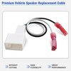Jayubien 72-8104 Speaker Harness Adapter Compatible with Toyota Camry RAV4