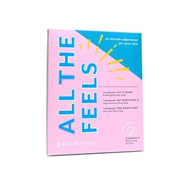 Patchology "All the Feels Sheet Masks - Hydrating Face Masks for dry skin and blotchy redness. Facial Sheet Mask Skincare Treatment to reduce puffiness, redness and wrinkles (3 Piece Set)