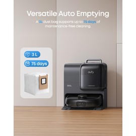 eufy Dust Bag for Robot Vacuum Omni E25/E28, 3 Packs Included, 6-Month Replacement