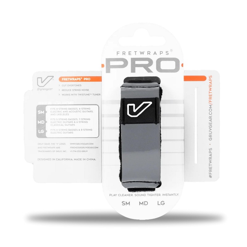 FretWraps Pro 1-Pack (Gray, Medium)