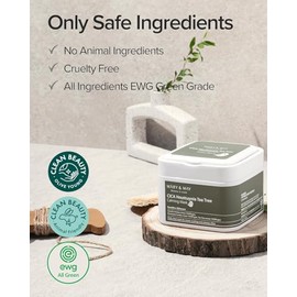 Mary&May CICA Houttuynia Tea Tree Calming Mask - Daily Pull Out Sheet Mask for Instant Soothing & Moisturizing - Korean Skincare, Hypoallergenic and C