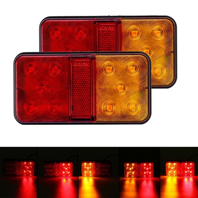 CICMOD L-ED Rear Light Brake Indicator Light Waterproof Universal for
