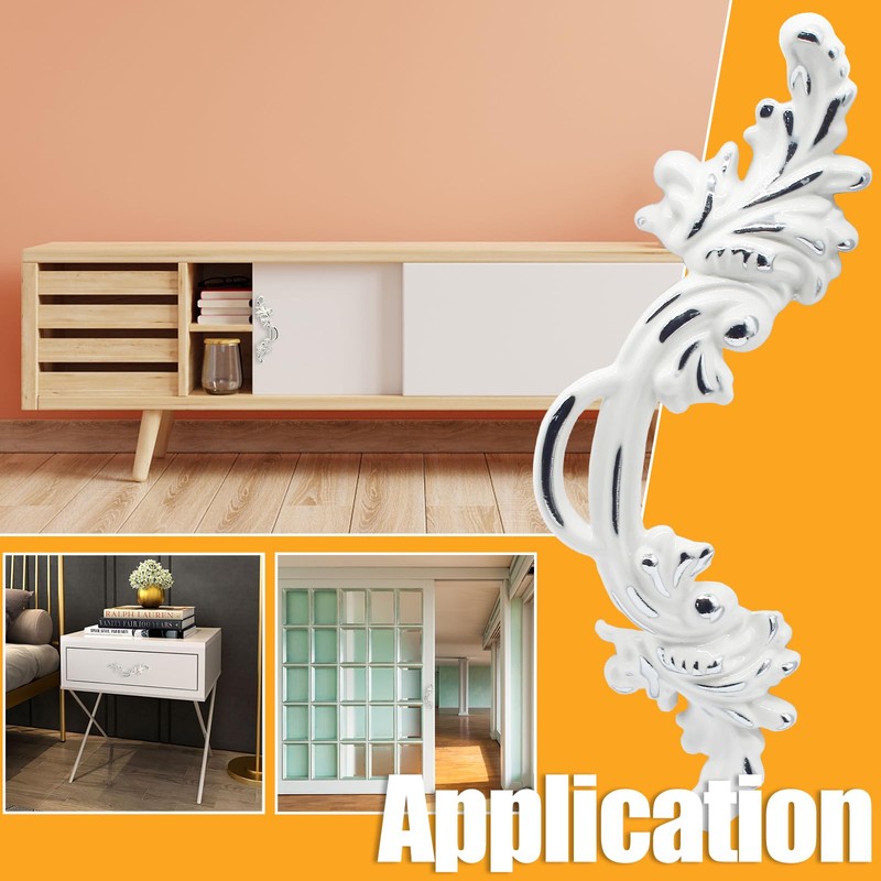 Cionyce 6 Pcs Vintage Cabinet Handles - Shabby Chic Furniture