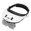 Head Magnifier Rechargeable Magnifying Glasses LED with 5pcs Eyeglass for