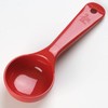 Carlisle 492405 Solid Short Handle Portion Control Spoon, 2 oz,
