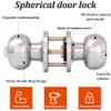 Brigligh High-Security Stainless Steel Door Handle - with Lock and