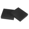 QUARKZMAN 8 Pieces Rubber Pad Plates 3/4" Thick x 4"