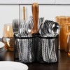Mind Reader Utensil Holder, Silverware Organizer, Caddy, Cutlery Holder, Kitchen,
