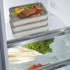 Mochiglory 900ML 3-Piece Set Stackable Stainless Steel Food Storage Containers