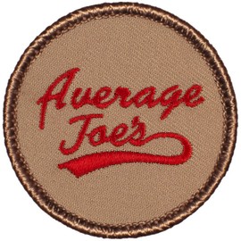 Average Joe's Patrol Patch - 2" Diameter Round Embroidered Patch