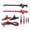 Multimeter Test Leads Kit Crocodile Clip Banana Plug Probe for