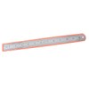 Steel Ruler School Office 30Cm Metal Drawing Measuring 1 Pieces