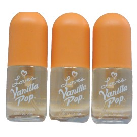 LOVES VANILLA POP - LOT OF 3 - COLOGNE MIST - .69 OZ.EACH - NEW NO BOXES