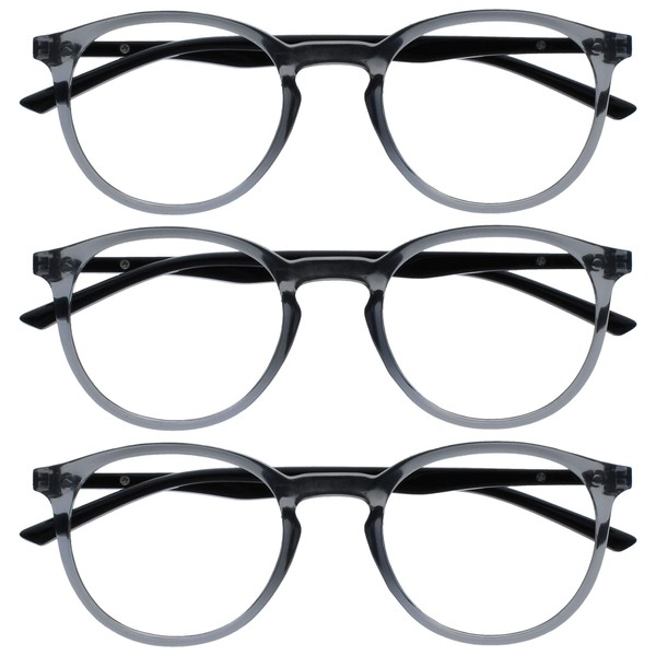 OPULIZE Met - Reading Glasses Blue Light Blocking 3 Pack