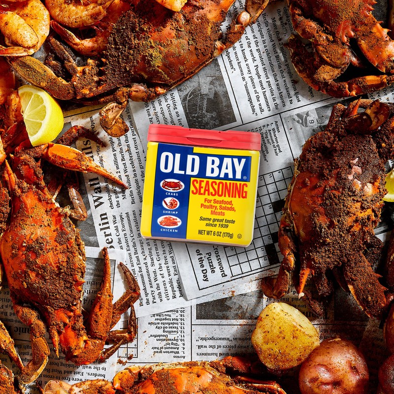 OLD BAY Seasoning, Classic Seafood, Non GMO, Gluten Free, Unique