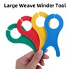 Kalsfisuia 10 Pcs Yarn Bobbins Spool Large Weave Winder Tool