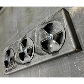 Fat Daddy Smokers Triple Damper Box Weld on Universal