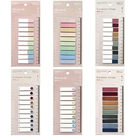 1200 Piezas Adhesivas De Tamaos 60 colores, Pestaas De Indice Adhesivas Para Escribir Y Reposicionar, Banderas Para Pginas o Marcadores De Libros,... 