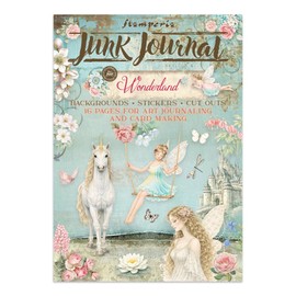 Stamperia - Junk Journal Stickers, Cut-Outs, and Backgrounds for Scrapbooks, Albums, Card Making, Bullet Journalling and More, Perfect for Hobbies, Crafts, and Gifting (Wonderland)