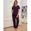 Namatime Womens Pajama Sets Cotton 2 Piece Lounge Set Stripe