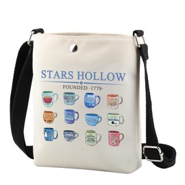 TSOTMO TV Show Inspired Gift Stars Hollow Founded 1779 Crossbody Bag Gifts For Women (Founded 1779 CR CA)