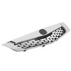 HECASA Front Grille Compatible with 2009 2010 ACURA TSX Silver