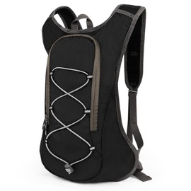 Lollanda Bicycle Backpack, Hiking Backpack, Small, Waterproof Backpacks for Men and Women, MTB Backpack for Cycling, Camping, Running, black