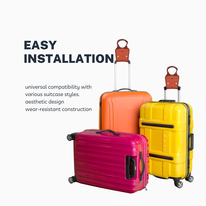 Luggage Handle Extender – 7.5-Inch Soft Grip Extension Strap, Secure